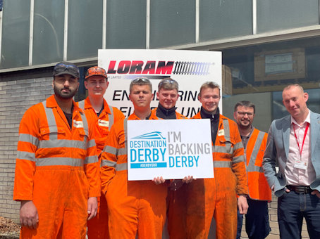 Loram backing Derby's bid