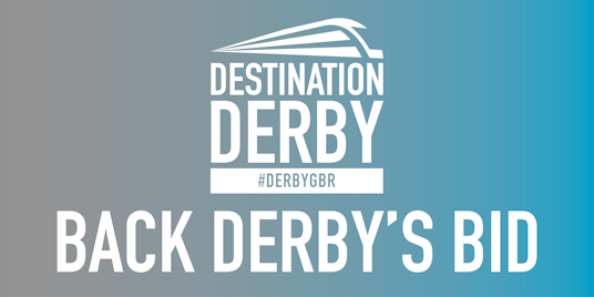 Destination Derby GBR - Back Derby's Bid - gradient